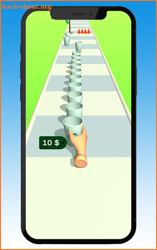 Stack Longer Coffee Cups Rush screenshot