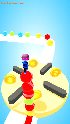 Stack Ride 3D - Free Run Game - Cube Surfer Game screenshot