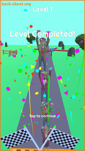 Stacking Human Run -Tangle Tower Game screenshot