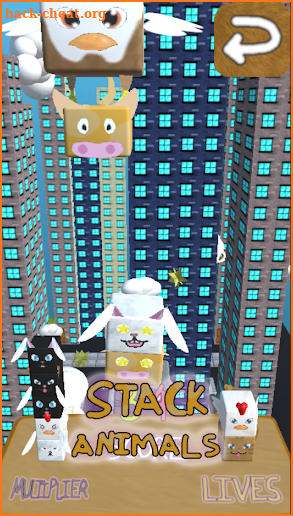 Stacking Squarenimals screenshot