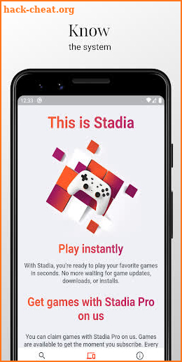 Stadia Catalog screenshot