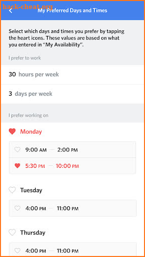 Staff Fox: Staff Scheduling screenshot