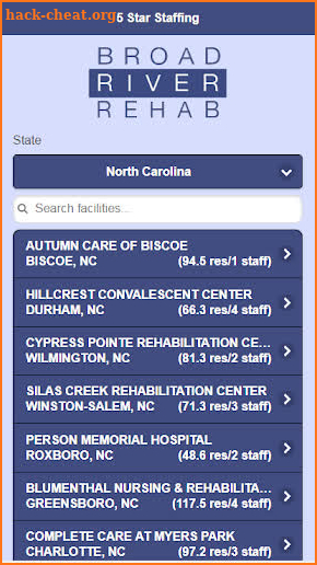 Staffing Navigator screenshot