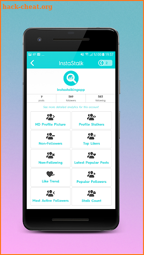 Stalk for Instagram screenshot