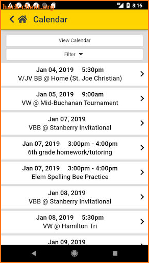 Stanberry R-II School District screenshot