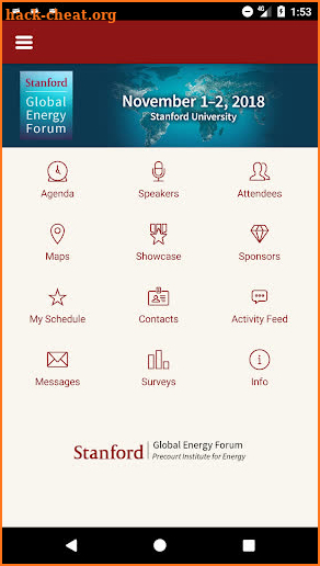 Stanford Energy Global Event screenshot