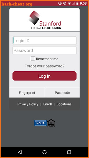 Stanford FCU Mobile Banking screenshot