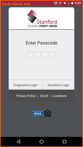 Stanford FCU Mobile Banking screenshot