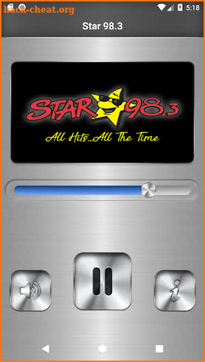 STAR 98.3 Radio screenshot