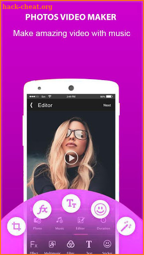 star flipagram video maker + music screenshot