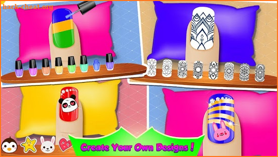 Star Girl Nail Art - Color & Design screenshot