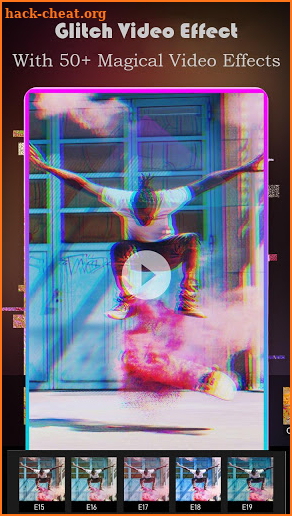 Star Glitch Video Effect & Glitch Photo Effect screenshot