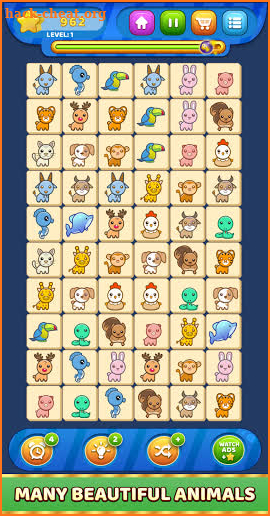 Star Match Animal - Connect Animal Pair Matching screenshot