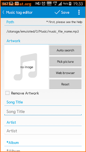 Star Music Tag Editor screenshot