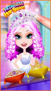 Star Princess Hair Salon – Color the Hair screenshot