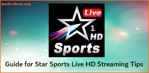 Star Sports Live Cricket-Hotstar Sports TV Tips screenshot