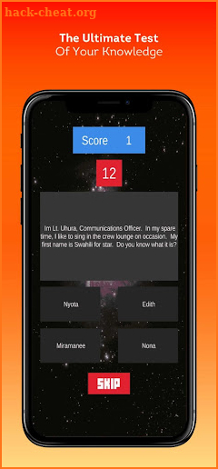 Star Trek Trivia Quiz screenshot