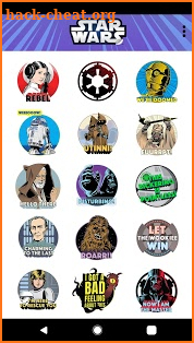 Star Wars Stickers: 40th Anniversary screenshot