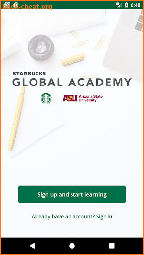 Starbucks Global Academy screenshot