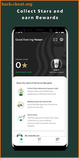 Starbucks KSA screenshot