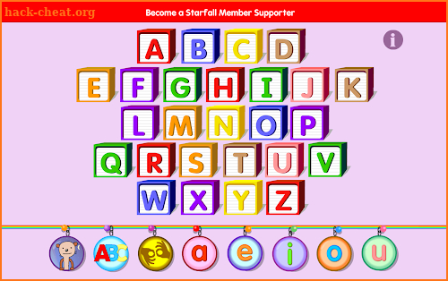 Starfall ABCs screenshot