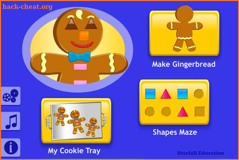 Starfall Gingerbread screenshot