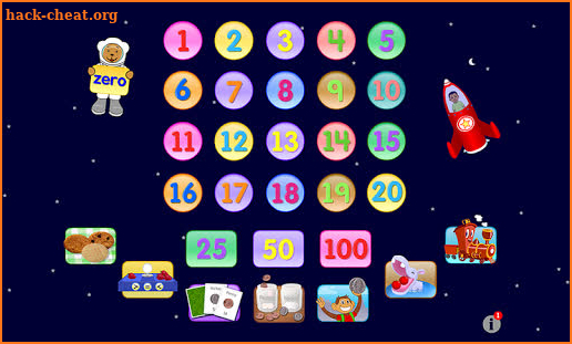 Starfall Numbers screenshot