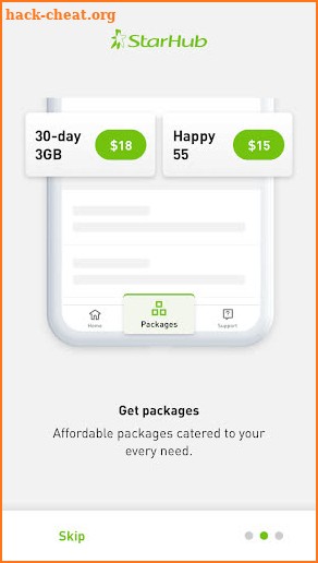 StarHub Prepaid App screenshot