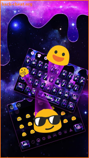 Starry Sky Night Keyboard screenshot