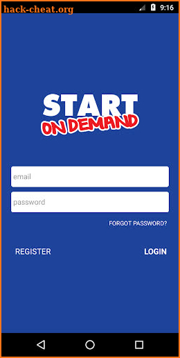 START On-demand screenshot