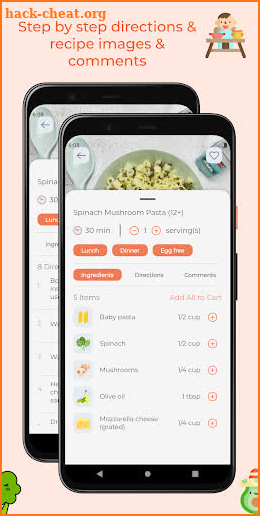 Start Solids & Baby Recipes screenshot