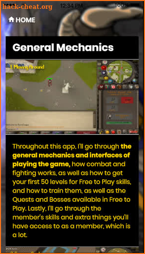 Starter Guide for Oldschool RS screenshot