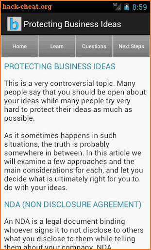 Startup & Business Ideas screenshot