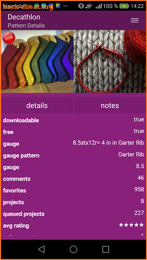 Stash2Go: Ravelry on the Go screenshot