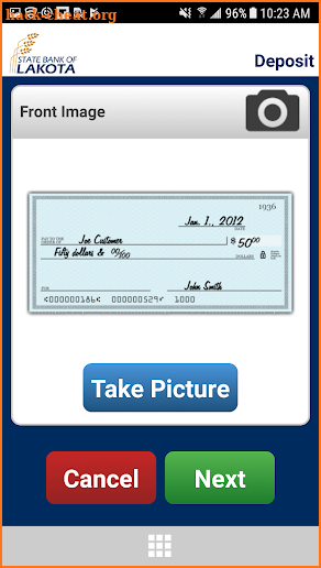 State Bank of Lakota Mobile screenshot