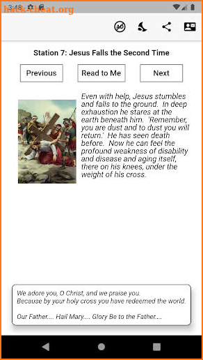 Stations of the Cross screenshot