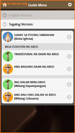 Stations of the Cross and Visita Iglesia Guide screenshot