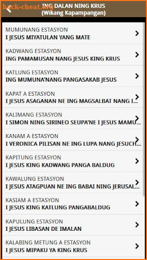 Stations of the Cross and Visita Iglesia Guide screenshot