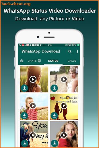 Status Downloader for Whatsapp - Story Saver 2018 screenshot