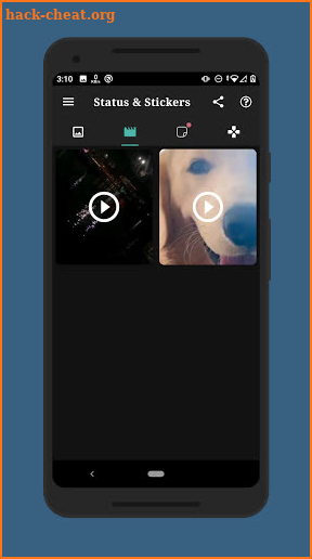Status, Sticker Saver screenshot