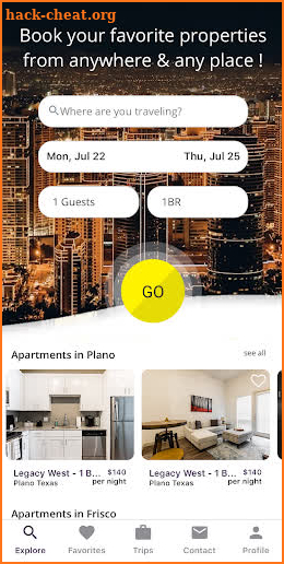 StayOvr - Reimagining Business Stays screenshot