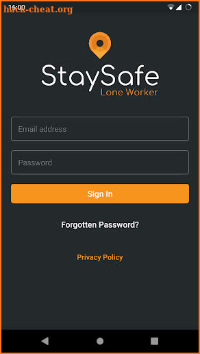 StaySafe Lone Worker screenshot