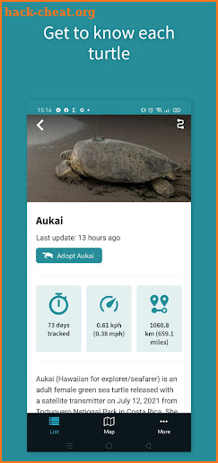 STC Turtle Tracker screenshot