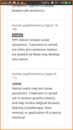 StdMaster - STD (STI) tests, treatment screenshot