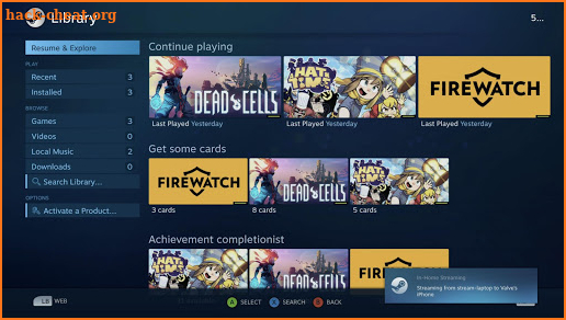 Steam Link (BETA) screenshot