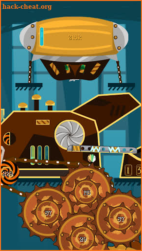 Steampunk Idle Spinner: cogwheels and machines screenshot