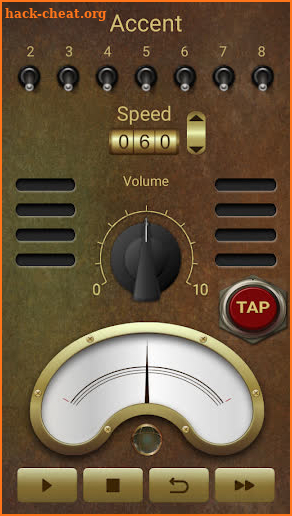 Steampunk Metronome screenshot