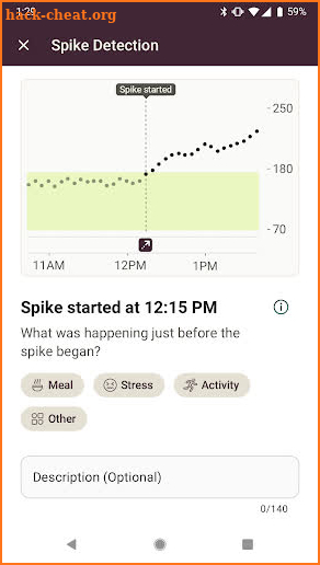 Stelo by Dexcom screenshot