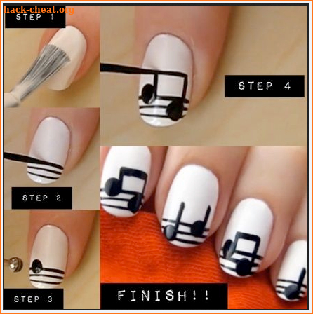 Step By Step Nail Art Tutorial. screenshot