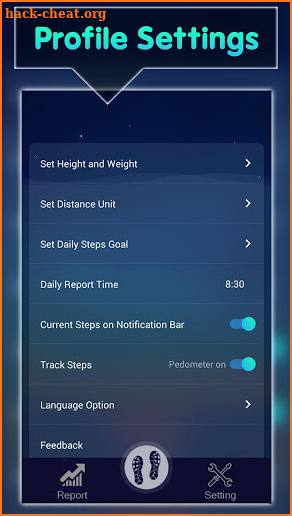 Step Counter- Pedometer & Calories Tracker screenshot